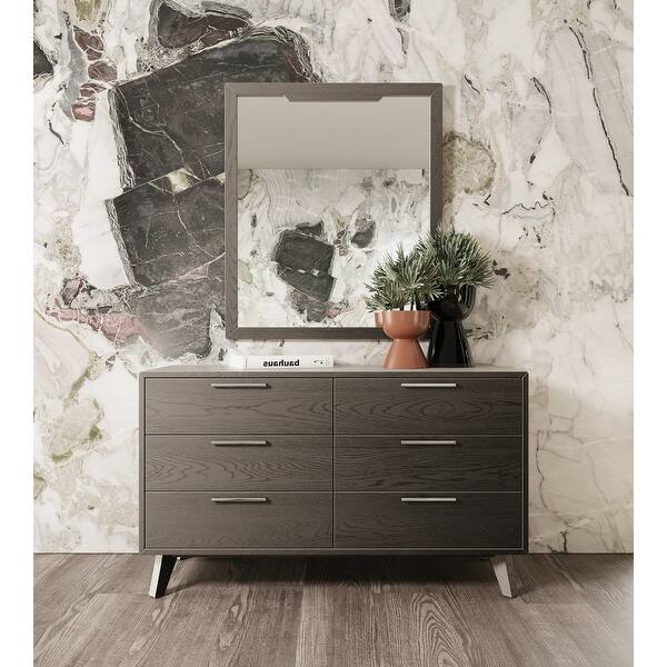 Nova Domus Soria Modern Grey Wash Dresser - Bed Bath & Beyond