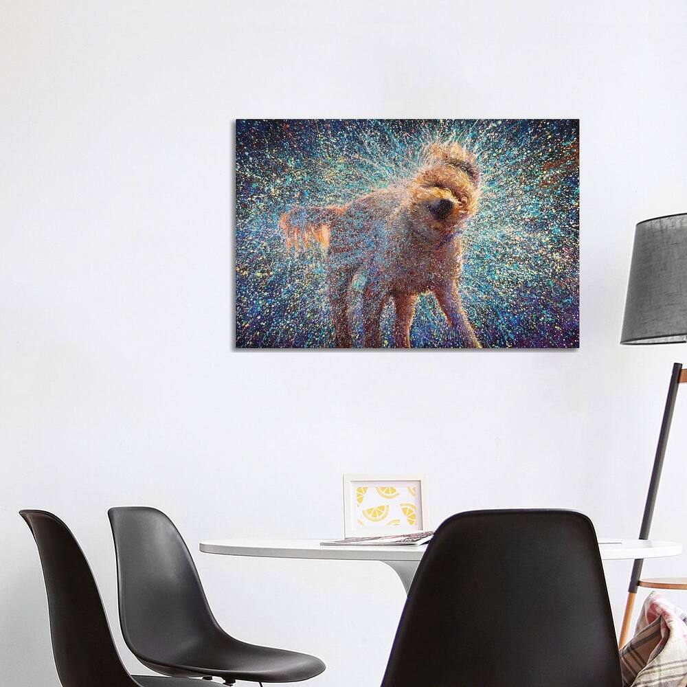 iCanvas "Canis Rufus" by Iris Scott Canvas Print