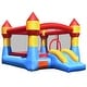 preview thumbnail 17 of 15, Costway 3-in-1 Kids Bouncer with Slide Large Jumping Area & Basketball