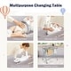 preview thumbnail 24 of 22, Baby Changing Table with Safety Belt and 4-side Defence - 36.5" x 27" x 40.5"(L x W x H)