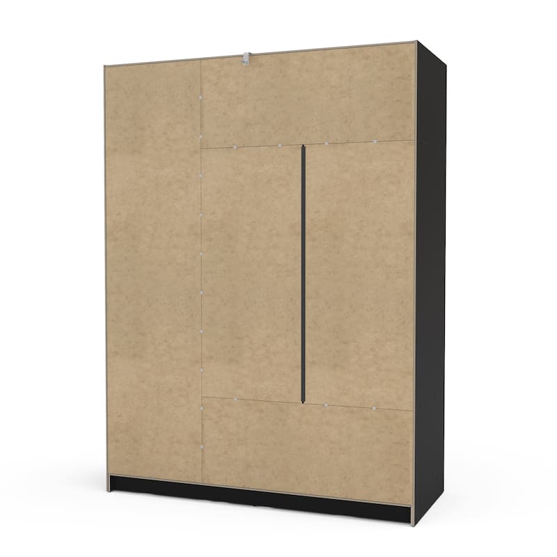 Polifurniture Denmark Bedroom Armoire with 3 Sliding Doors