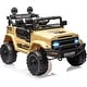 preview thumbnail 20 of 38, 12V Ride-On Truck Car for Kids, 4-Wheel Suspension Yellow