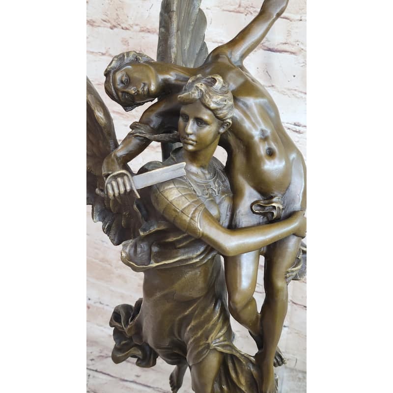 Gloria Victis Angel Bronze Statue Sculpture Figure Art By Mercie 26 Inches X 12 Inches