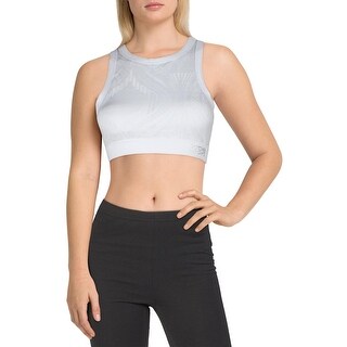 Terez Womens Steel Stars Sports Bra Fitness Running Terez Womens Steel Stars Sports Bra Fitness Running