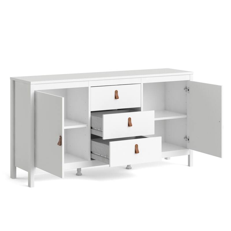 Porch & Den Madrid 2-Door Sideboard with 3-Drawers