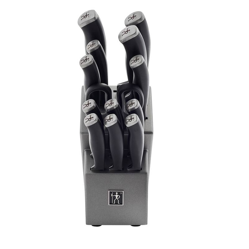 Henckels Assure 14-pc Knife Block Set - Black