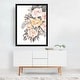 Loose bouquet of flowers in rose gold and yellow Art Print/Poster - Bed ...