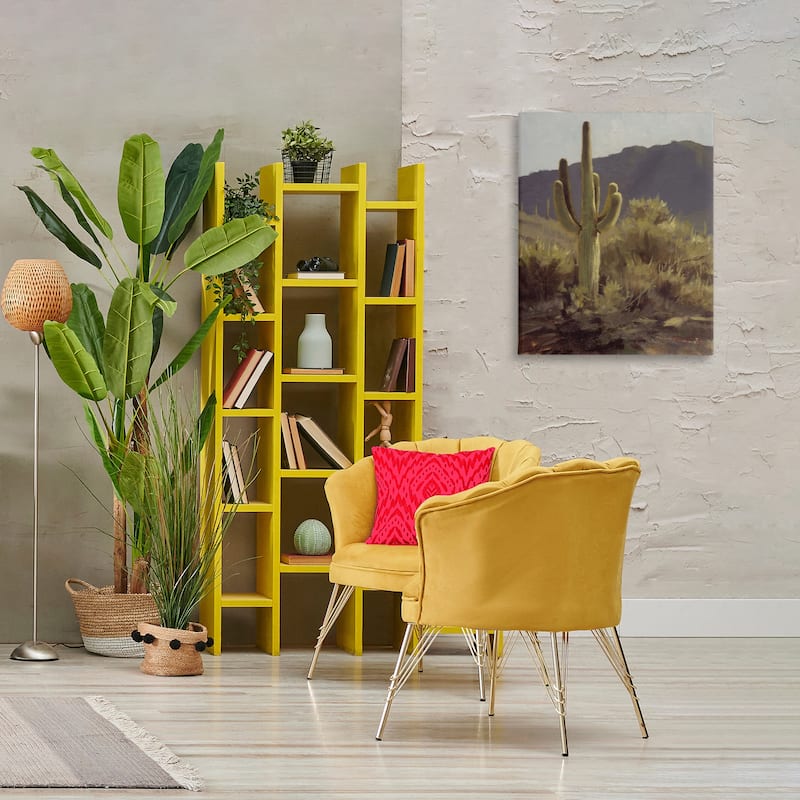Stupell Bold Cactus Mountain Overlook Canvas Wall Art Design By Paco Young