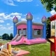 preview thumbnail 6 of 5, Commercial Princess Castle Bounce House