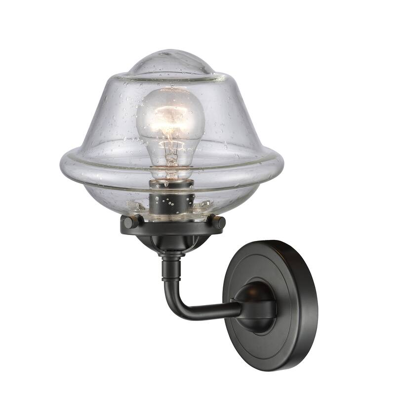 Innovations Lighting Small Bell Single Light 9" Tall Bathroom Sconce
