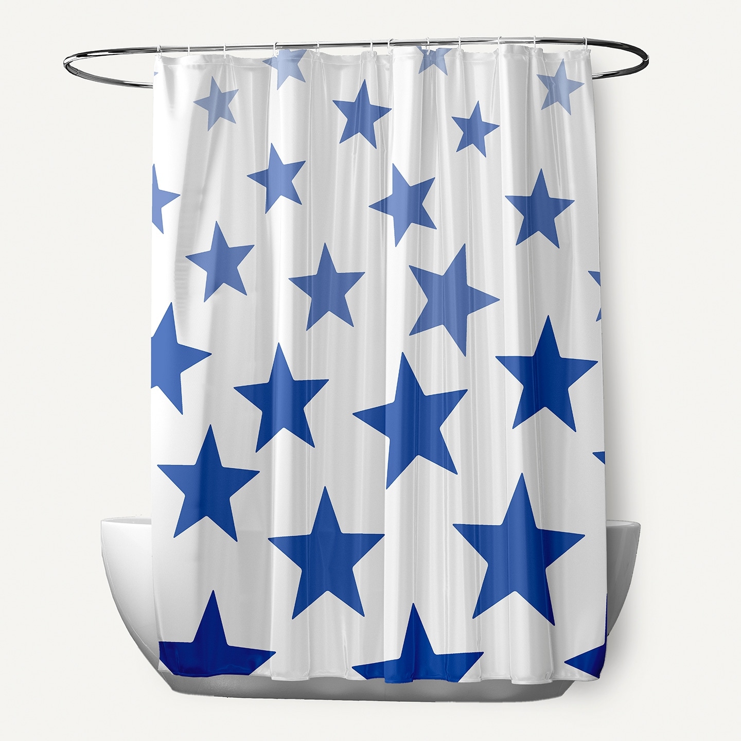 Just Stars Geometric Print Shower Curtain Bed Bath Beyond