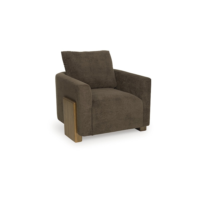 Signature Design by Ashley Dairlett Brown Accent Chair - 35" W x 38" D x 34" H