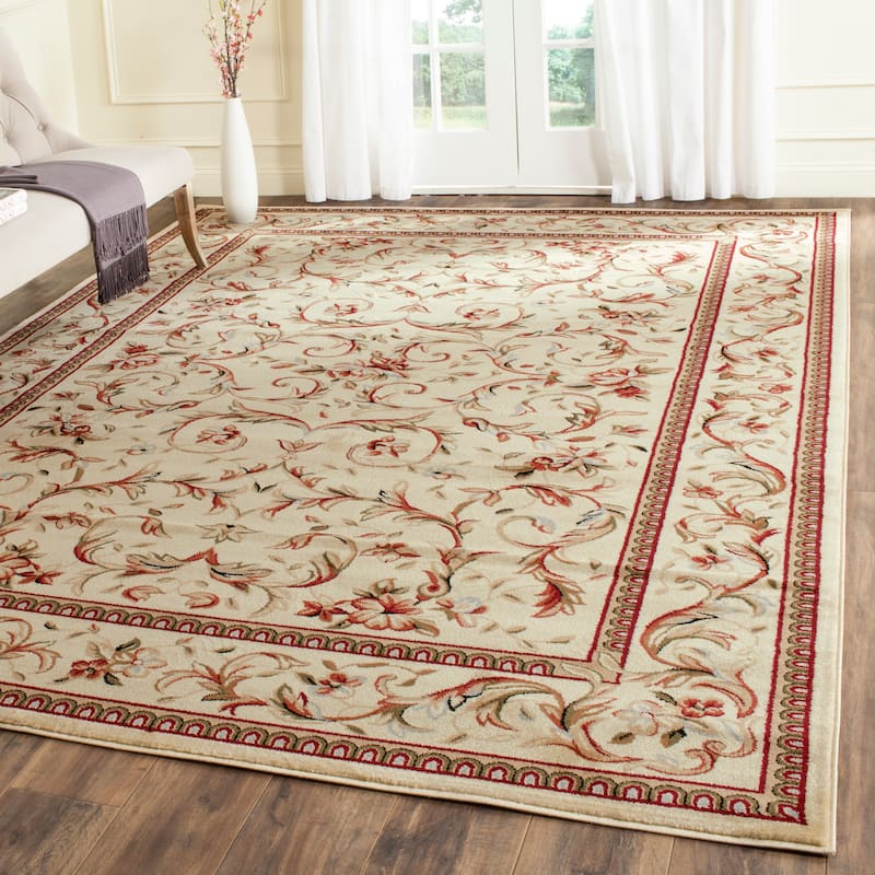 SAFAVIEH Lyndhurst Charlsie Traditional Oriental Rug - 8' x 11' - Ivory/Ivory