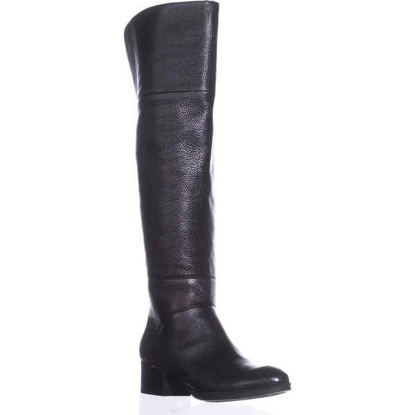 tommy hilfiger tall black boots