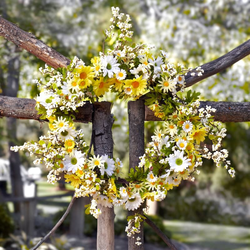 Daisy Wreath
