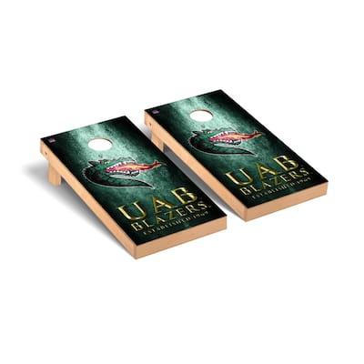 University of Alabama at Birmingham Blazers Museum Cornhole Board Set