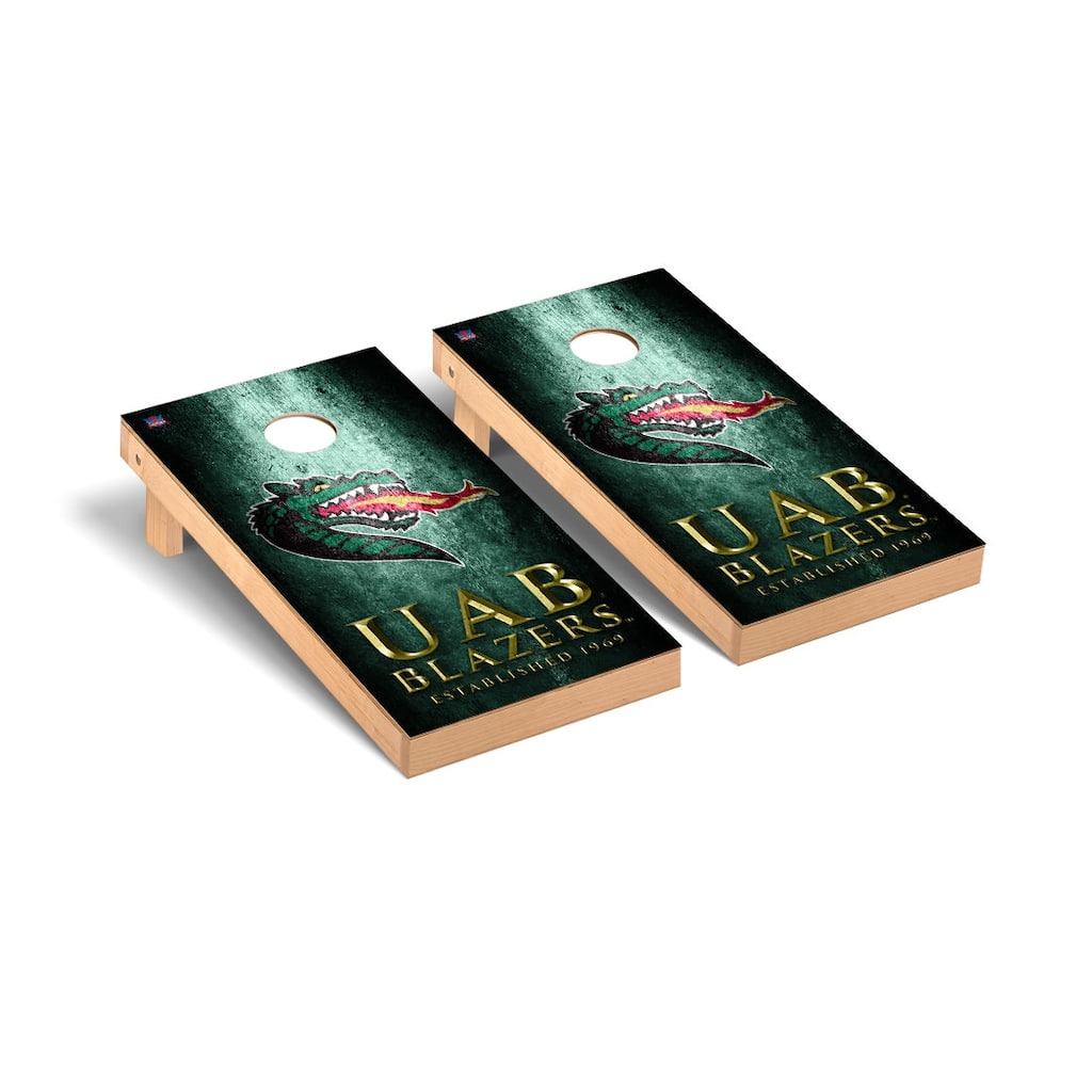 University of Alabama at Birmingham Blazers Museum Cornhole Board Set
