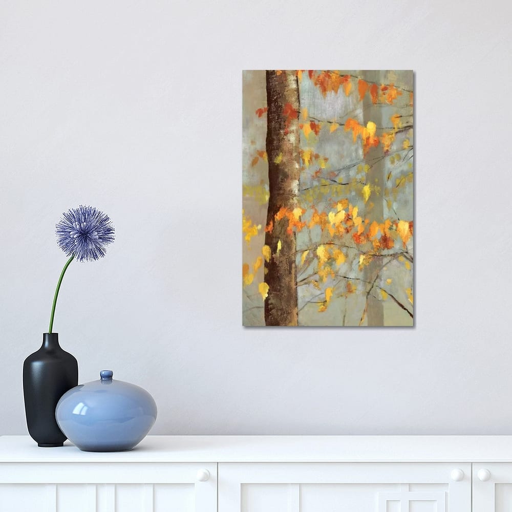 iCanvas "Golden Branches I" by Allison Pearce Canvas Print