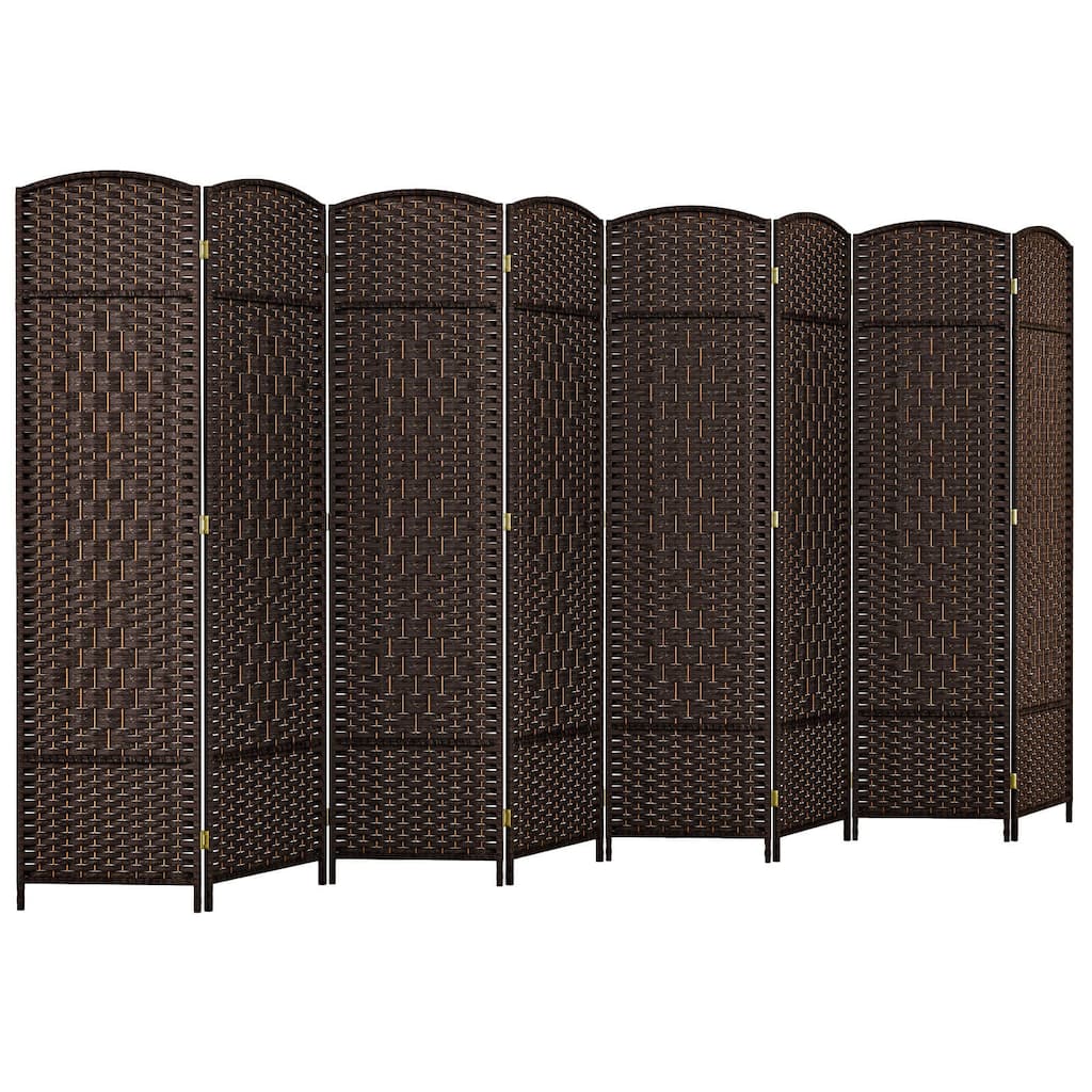 Costway 8-Panel Room Divider 6 FT Tall Folding Privacy Screen with - See Details