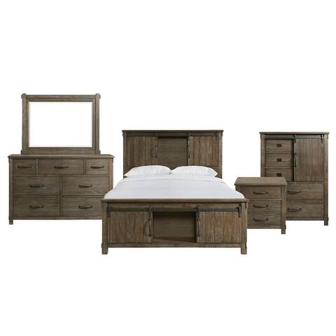 Picket House Furnishings Jack Platform Storage 5PC Bedroom Set