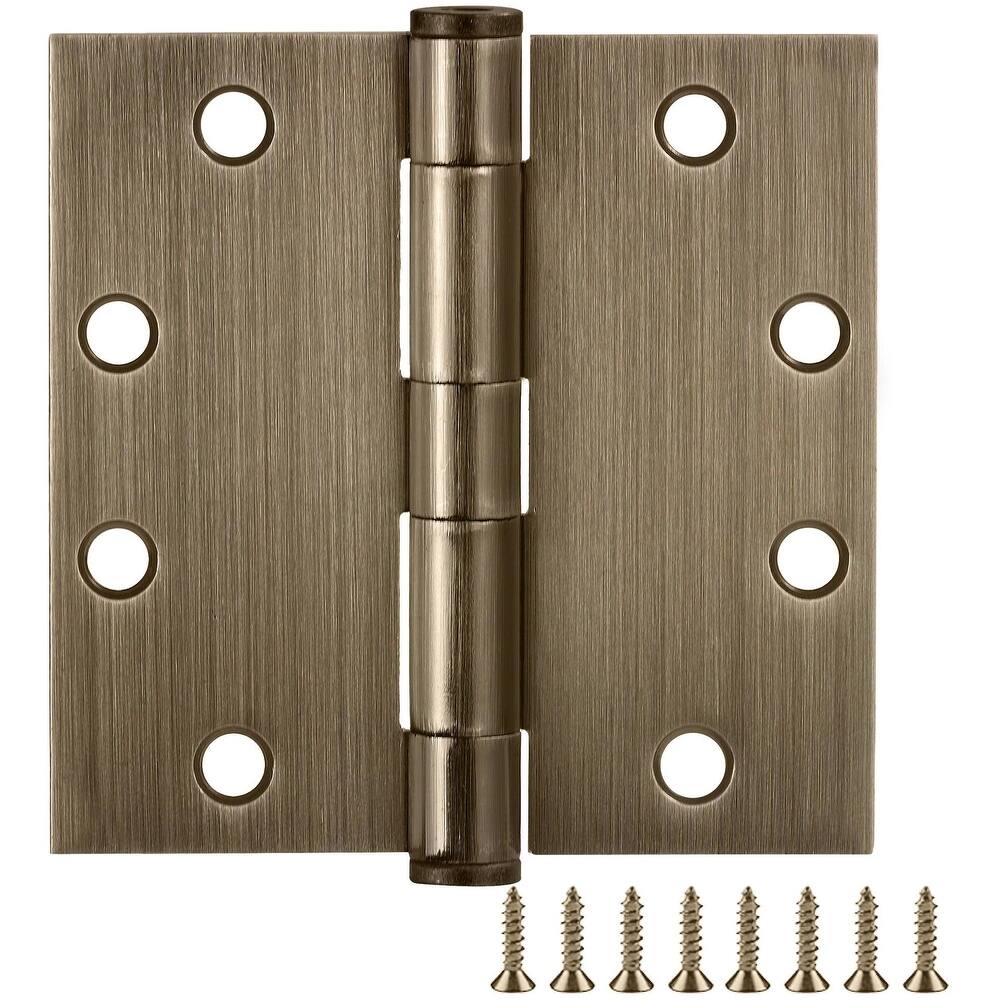 Design House 189530 4-1/2" x 4-1/2" Plain Bearing Square Corner