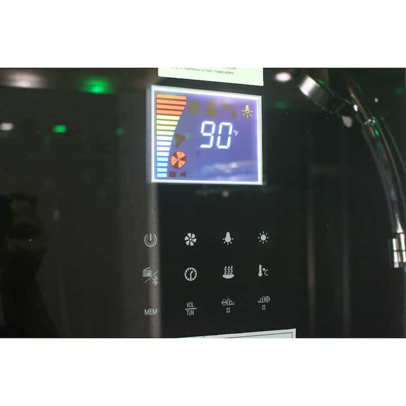 Platinum DZ961F8L Steam Shower (Left Side Controls)