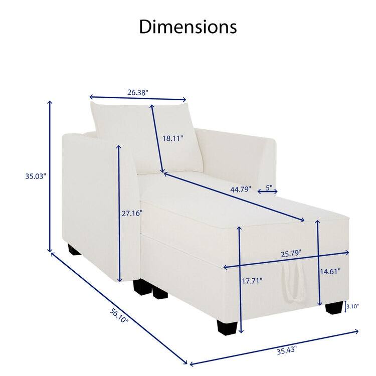 Modern Modular DIY Collection - Sturdy Wooden Frame - Versatile & Stylish Furniture for Living Room Bedroom