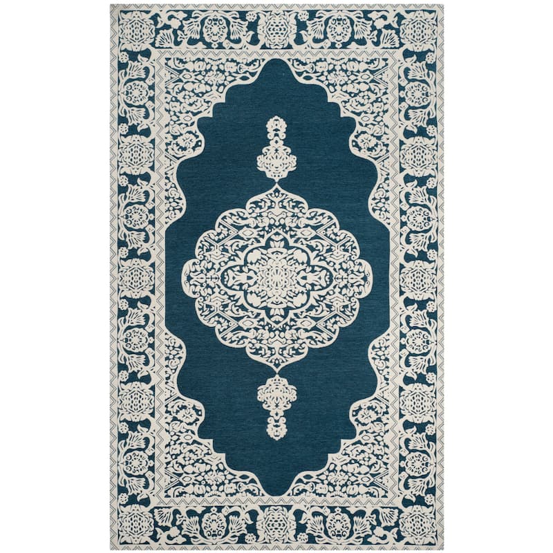 SAFAVIEH Handmade Marbella Abir Modern Polyester Rug