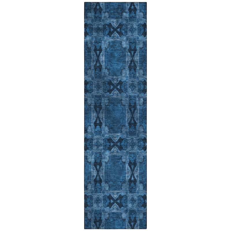 Almix Lush Floral Weather Resistant Versatile Elegance Outdoor Rug