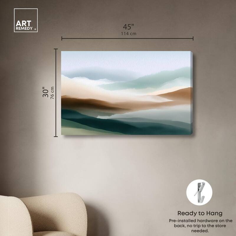 Nuance of the Range I Canvas by Art Remedy, Gallery Wrapped