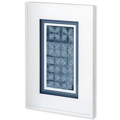 Shibori IV Framed Art Print