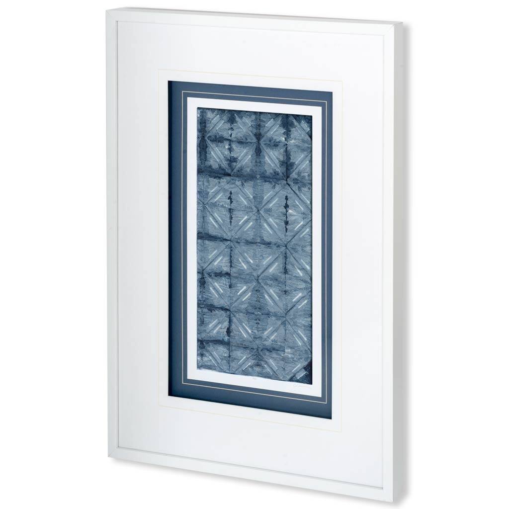 Shibori IV Framed Art Print