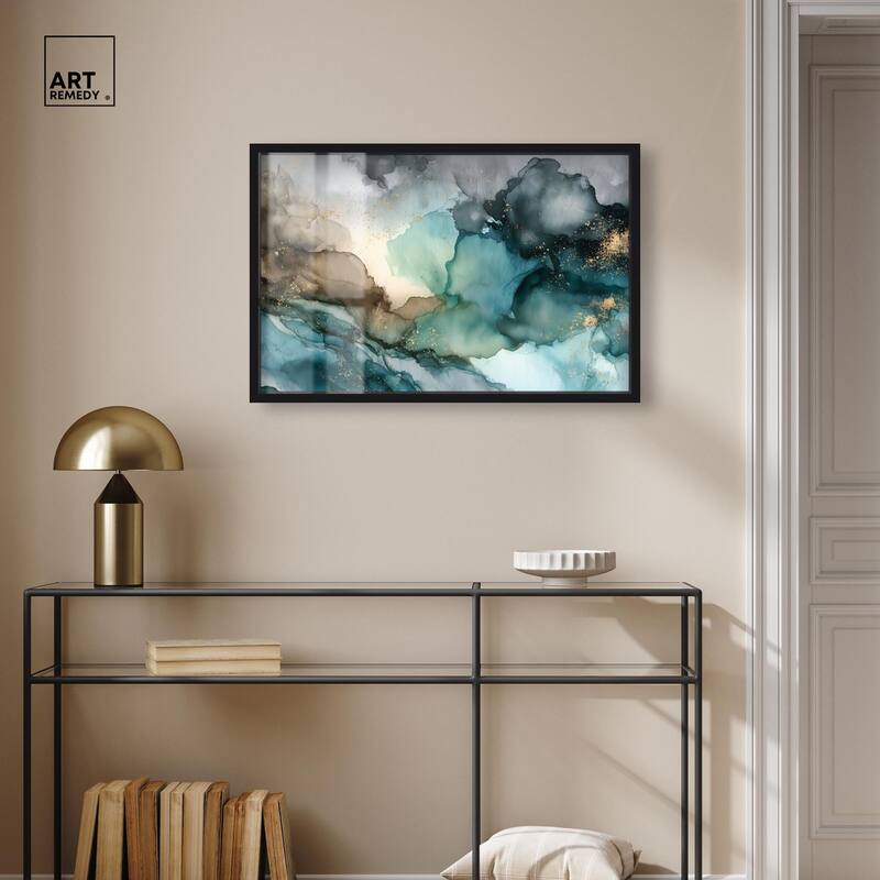 Veiled Inlet Shadowbox by Art Remedy