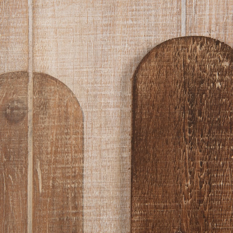 Wood Framed Wall Decor with Raised Paddles - 47.25" x 28"