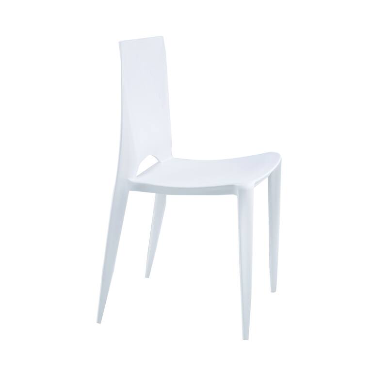Porthos Home Garin Stackable Dining Chairs Set Of 4, Overall Plastic