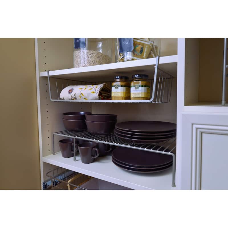 Organized Living Nickel Adjustable Storage Shelf
