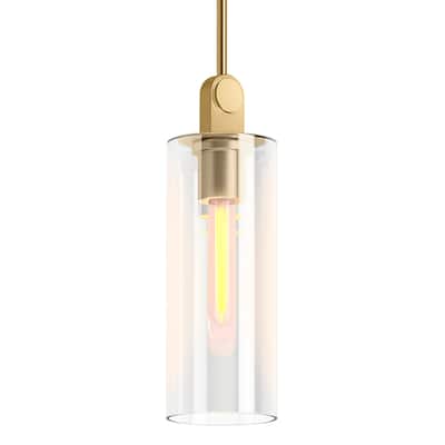 Kohler Lighting 35876-PE01 Crue 5" Wide Mini Pendant with Clear Glass