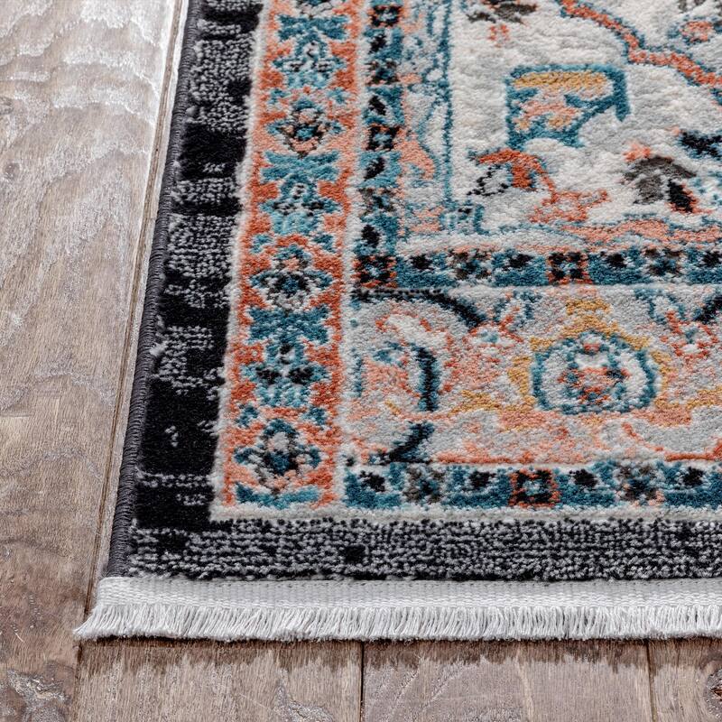 Well Woven Indira Minos Vintage Bohemian Oriental Floral Area Rug