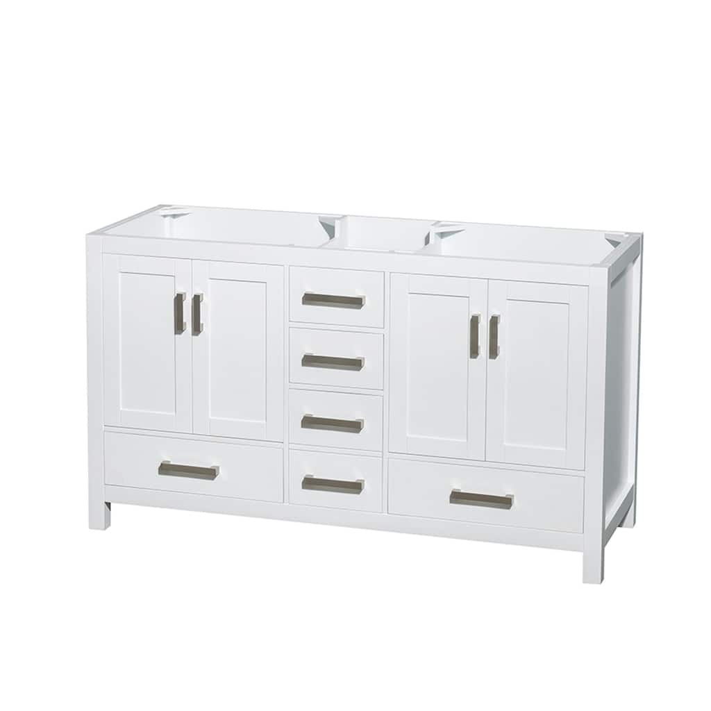 Wyndham Collection WC-1414-60-DBL-UM-VAN Sheffield 59" Double