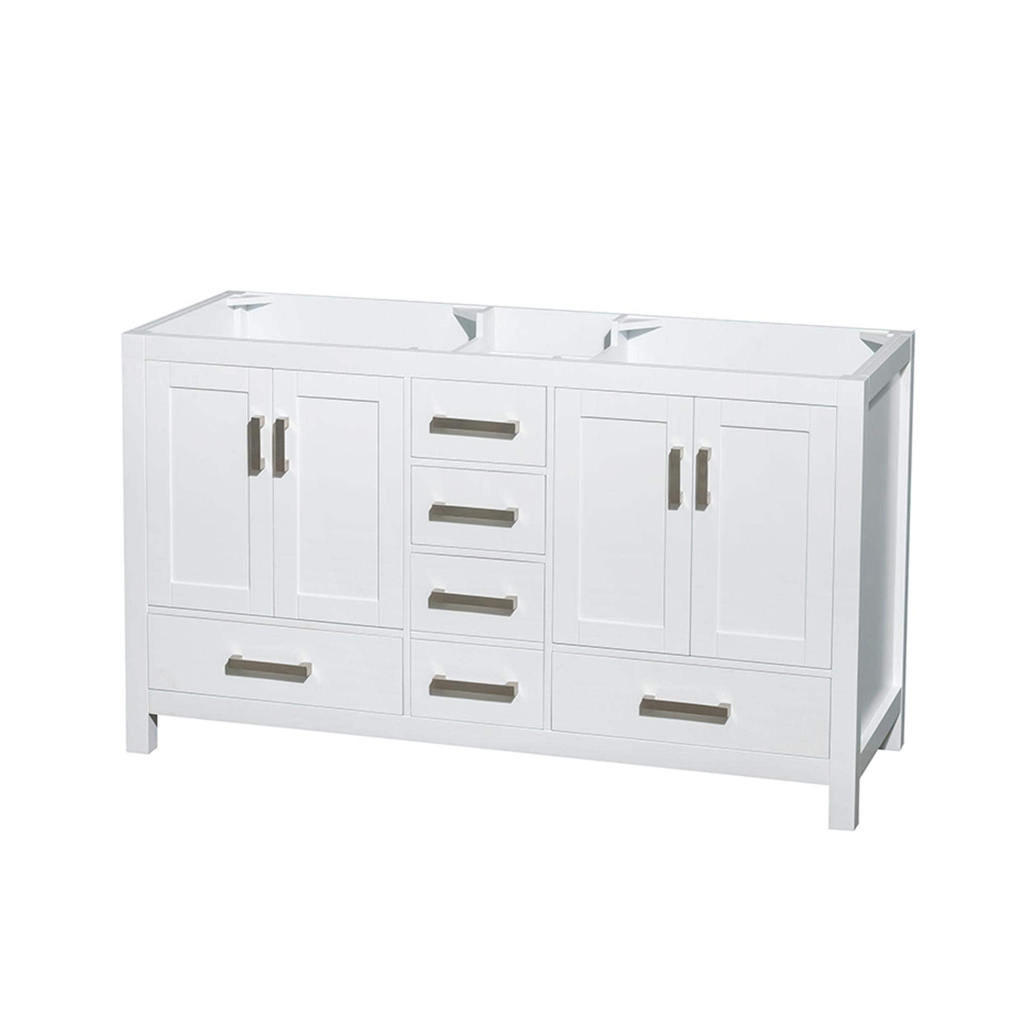 Wyndham Collection WC-1414-60-DBL-UM-VAN Sheffield 59" Double