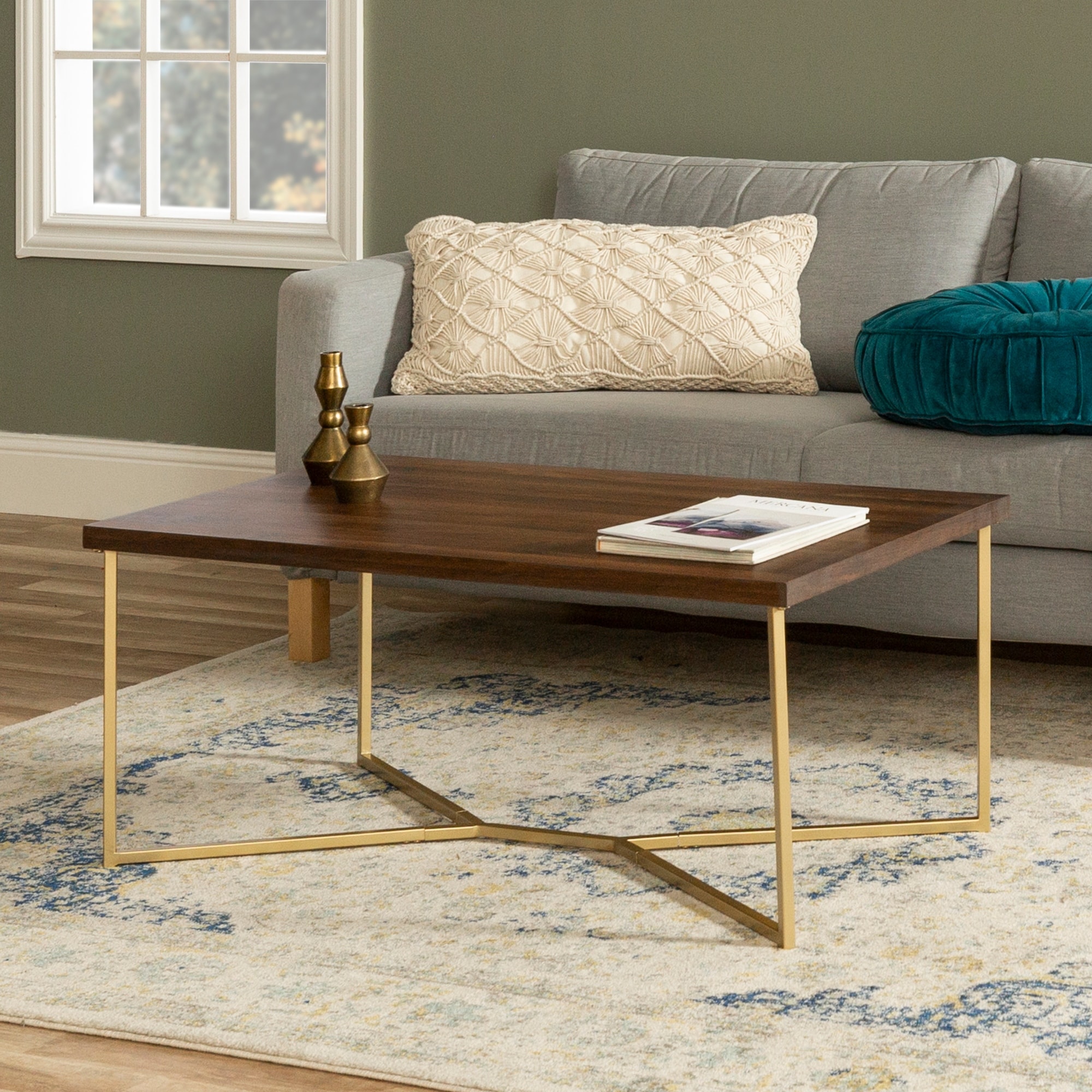 Shop Silver Orchid Ipsen Modern Coffee Table On Sale Overstock