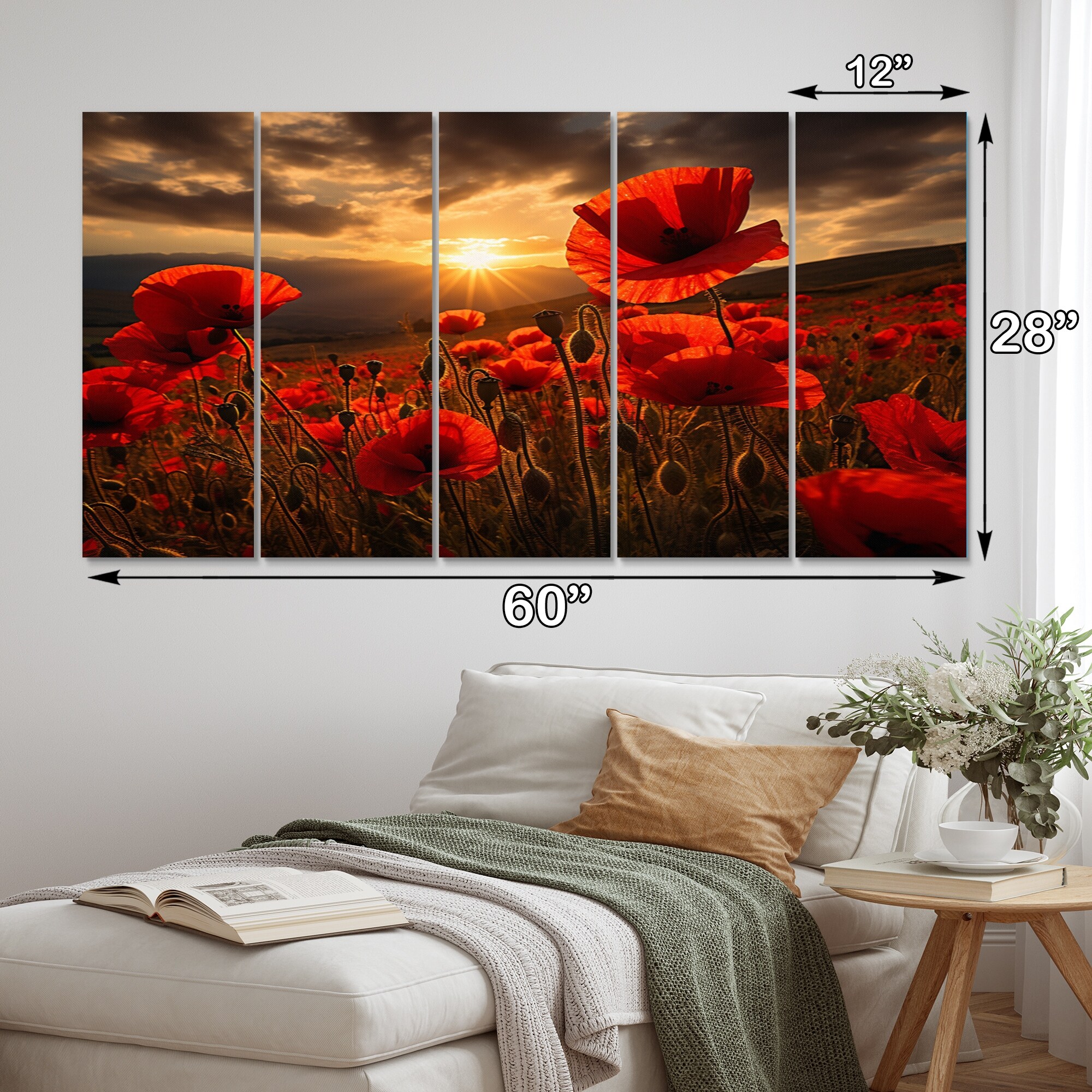 https://ak1.ostkcdn.com/images/products/is/images/direct/42ae533f50e4c6572fa7abfc52c49987a8de61b4/Designart-%22Red-Poppies-Field-With-Sunset-III%22-Floral-Multipanel-Canvas-Art-Print-set.jpg
