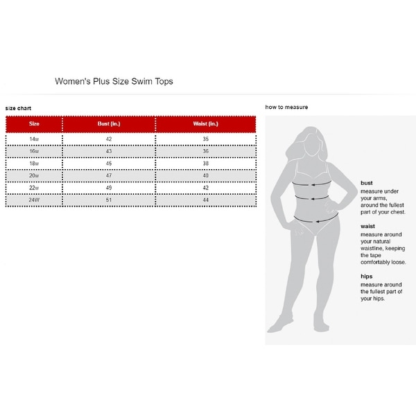 ralph lauren swimwear size chart