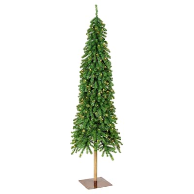 National Tree Company 6.5 ft. Pre-lit Grand Alpine Artificial Christmas Tree with 200 Clear Lights - 6.5 Foot