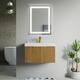 Option Oak Natural with Resin Basin