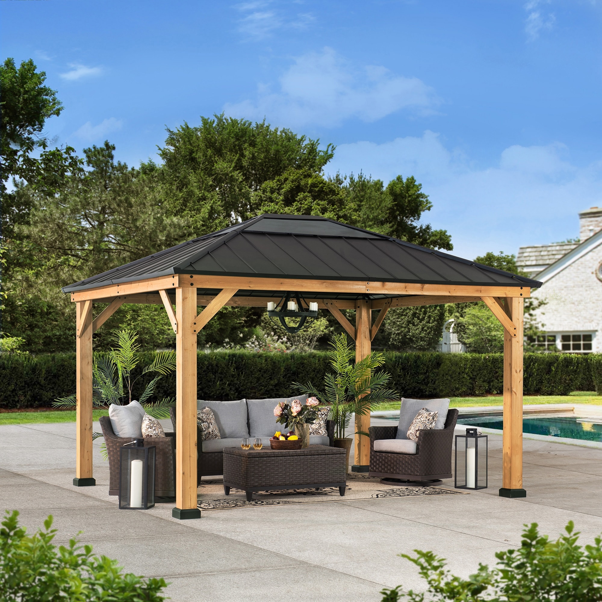 Amazon.com: PSFANMZX Patio Chairs with Cushions 2 pcs