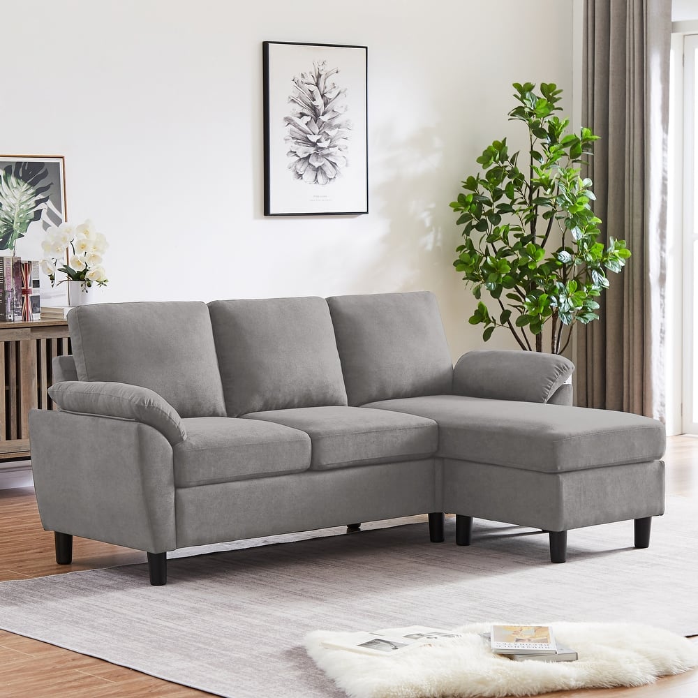Jarenie 79.72" L Shaped Sofa Couch for Living Room
