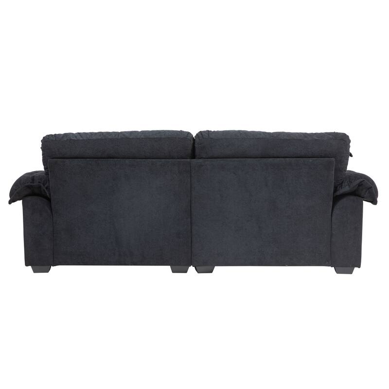 84"Chenille Sofa,Loveseat Deep Seat Sofa Couch with Pillows & Memory Foam for Living Room,Apartment,Office Lounge