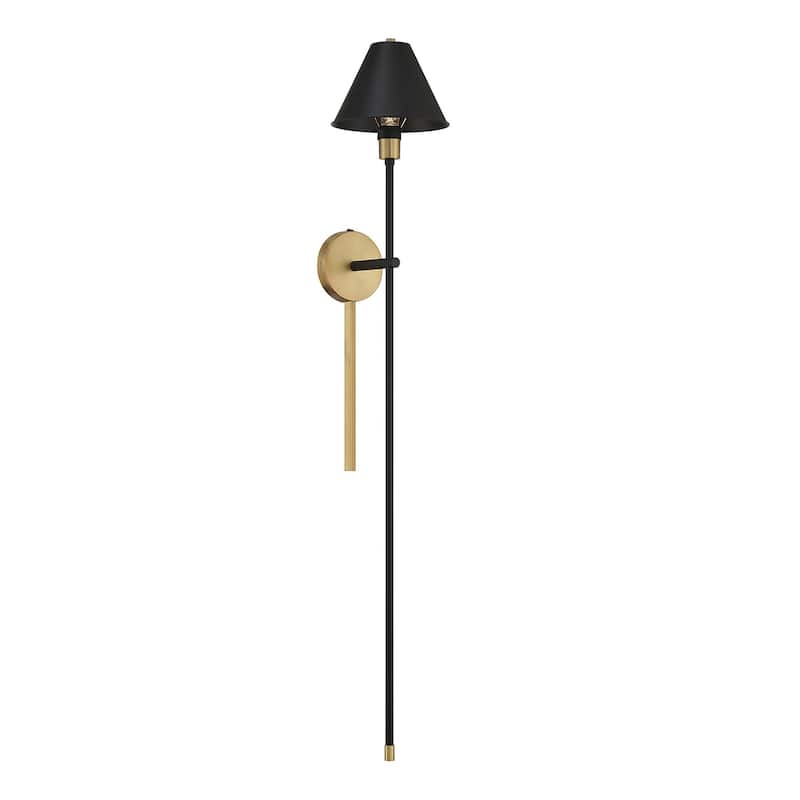 Meridian M90070 50" Tall Hardwired or Plug-In Wall Sconce