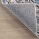 preview thumbnail 12 of 16, Nuloom Noemie SplashGuard Vintage Medallion Machine Washable Area Rug